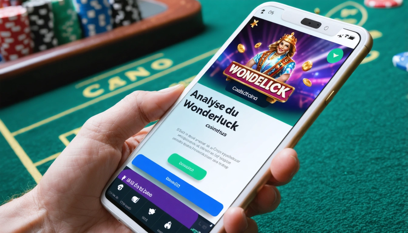 Analyse du Wonderluck casino bonus et conditions de mise